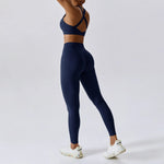 Load image into Gallery viewer, Two Piece Contour Tracksuit With Luxurious Leggings
