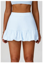 Load image into Gallery viewer, High Waist Tennis Skirt With Breathable Pockets Nylon
