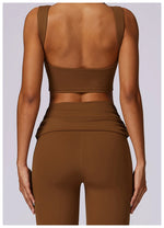 Load image into Gallery viewer, Luxurious Yoga Bra Leggings Seamless Contoured Multistretch
