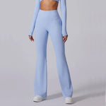 Load image into Gallery viewer, High Waist Contoured Flared Soft Leggings With Coverage
