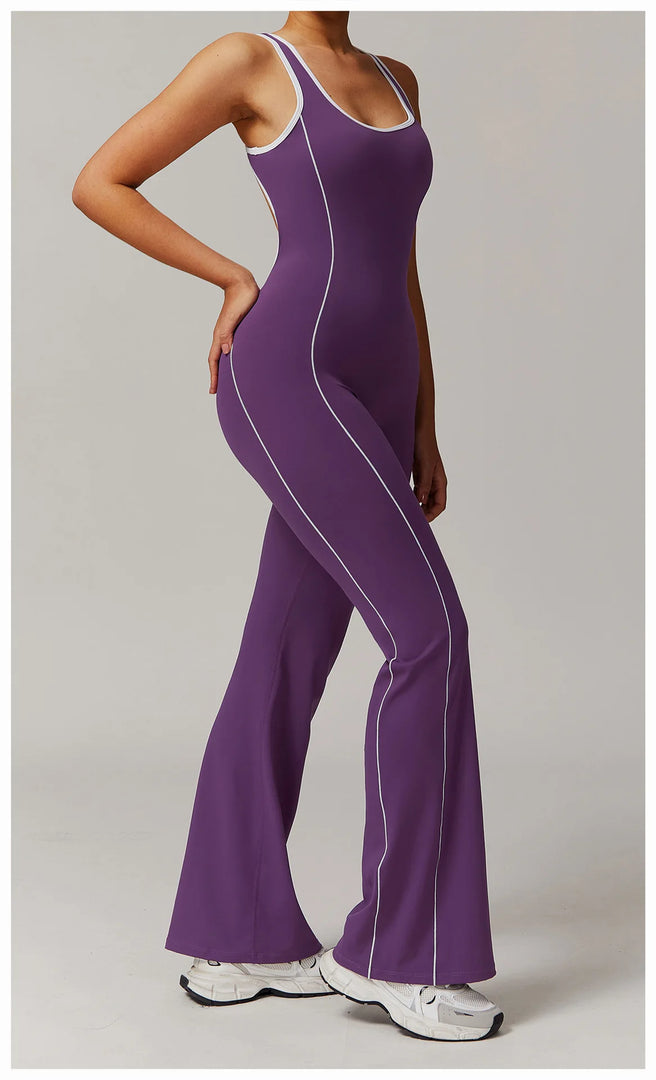 Sculpted Seamless One-Piece Yoga Jumpsuit Signature