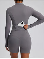 Load image into Gallery viewer, Contour Stretch Athleisure Bell Bottoms Set Nylon Spandex
