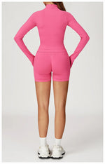 Load image into Gallery viewer, Seamless Contour Two Piece Yoga Set for Performance
