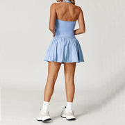 Two Piece Yoga Set Contoured Ribbed Performance Wear