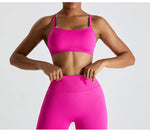 Load image into Gallery viewer, Seamless Two Piece Contour Performance Leggings Set Nylon
