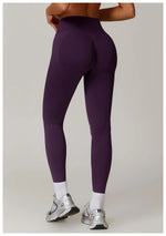 Load image into Gallery viewer, Seamless High Waist Breathable Yoga Leggings Performance
