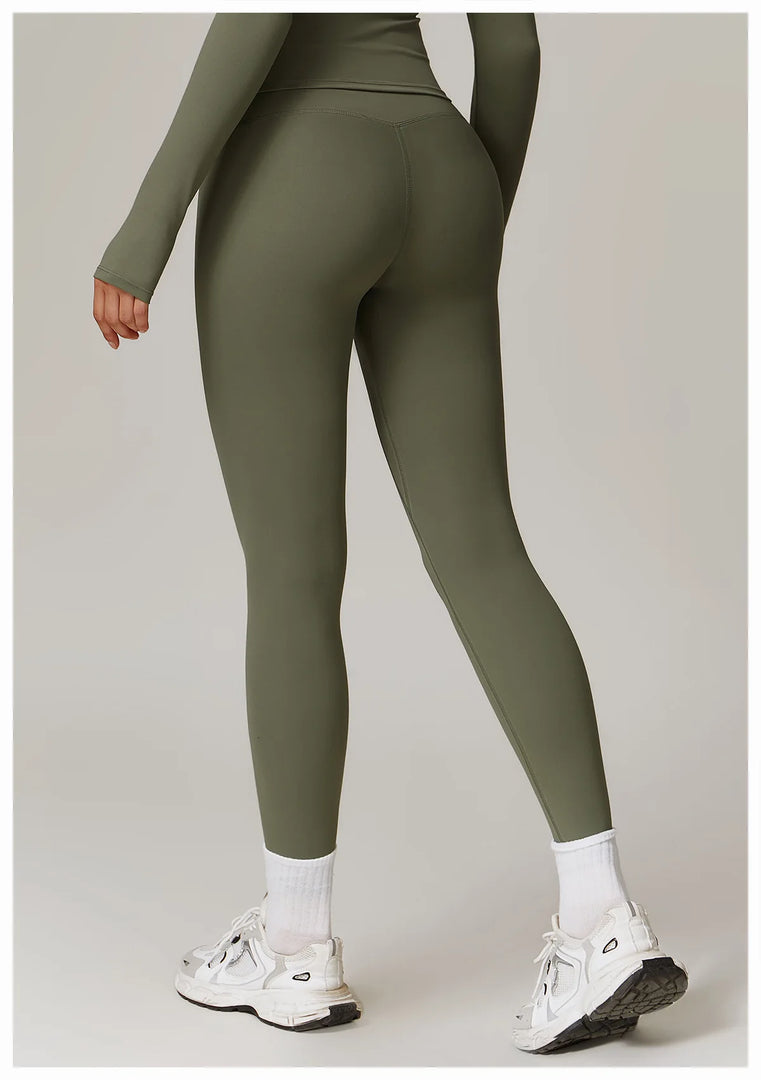 Seamless Sculpted High Waist Leggings Booty Lifting