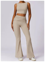 Load image into Gallery viewer, Luxurious Yoga Bra Leggings Seamless Contoured Multistretch
