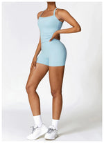 Load image into Gallery viewer, Seamless Sculpted Yoga Core Set Leggings Ribbed Contour
