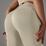 Load image into Gallery viewer, Ribbed Scrunch Contour Seamless High Waist Leggings
