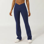 Load image into Gallery viewer, Premium Contoured Bell Bottom Leggings With Flared Waist
