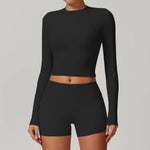 Load image into Gallery viewer, Signature 2 Piece Yoga Ensemble Nylon Plus Performance
