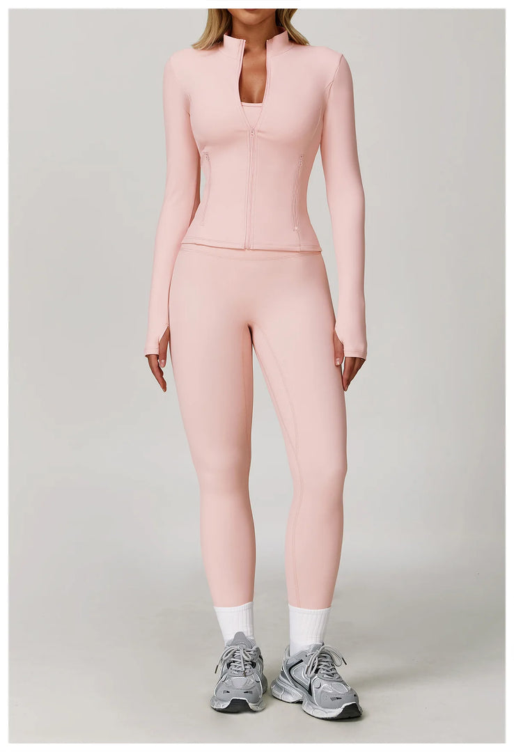 Two Piece Yoga Contour Signature Performance Activewear Set