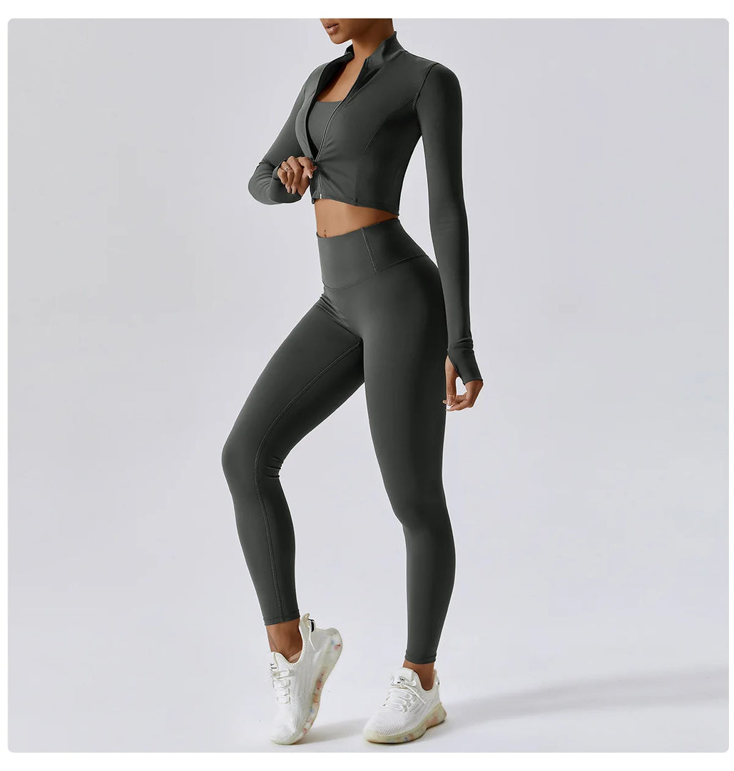 Seamless High Waist Contour Sculpted Leggings