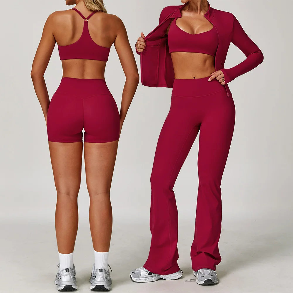 Two Piece Yoga Contour Signature Performance Activewear Set