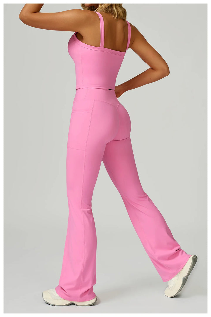 Two Piece Ultra Performance Yoga Luxe Set High Waist Band