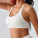 Load image into Gallery viewer, Cross Back Premium Contour Seamless Compression Bra
