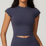 Load image into Gallery viewer, Breathable Seamless Studio Tee Nylon Knit For Running
