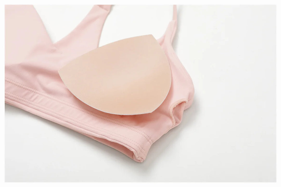 Contoured High Impact Sculpted Premium Sports Bra Seamless