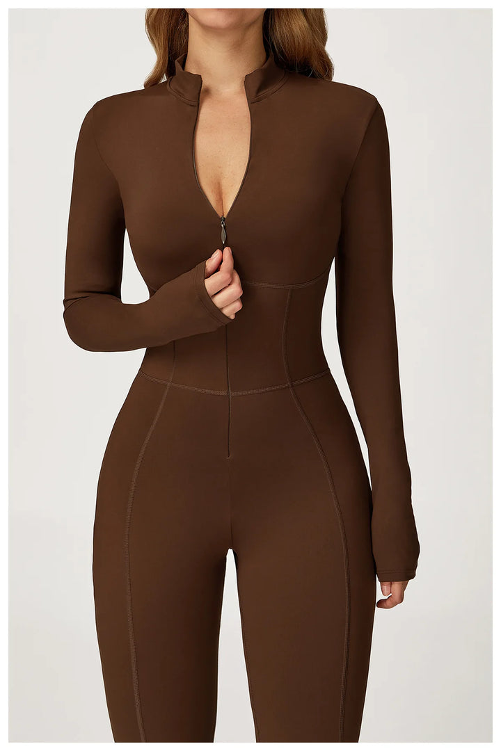 Premium Seamless Sculpted One Piece Yoga Tracksuit