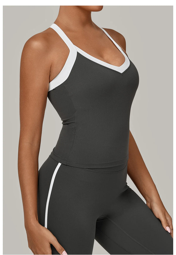 Breathable High Support Contour Yoga Performance Bra