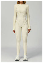 Load image into Gallery viewer, Seamless Contour Yoga Tracksuit Set Performance Wear
