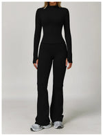 Load image into Gallery viewer, Two Piece Yoga Contour Signature Performance Activewear Set
