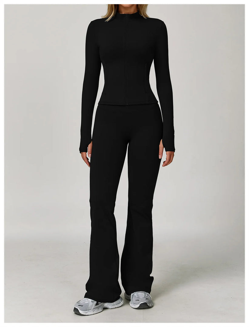 Two Piece Yoga Contour Signature Performance Activewear Set