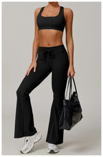 Load image into Gallery viewer, 2 Piece Contoured Performance Athleisure Set Nylon
