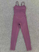 Load image into Gallery viewer, Breathable Contour One-Piece Yoga Jumpsuit Quick-Dry
