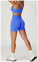 Load image into Gallery viewer, Seamless Contour Two Piece Yoga Set for Performance
