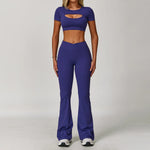Load image into Gallery viewer, Premium Performance Knit Yoga Set With Contoured Leggings
