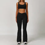 Load image into Gallery viewer, Premium Performance Knit Yoga Set With Contoured Leggings
