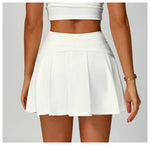 Load image into Gallery viewer, Contoured Performance Yoga Shorts Skirt Set Nylon Fabric
