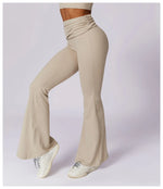 Load image into Gallery viewer, High Waist Flare Leggings for Studio Sophistication
