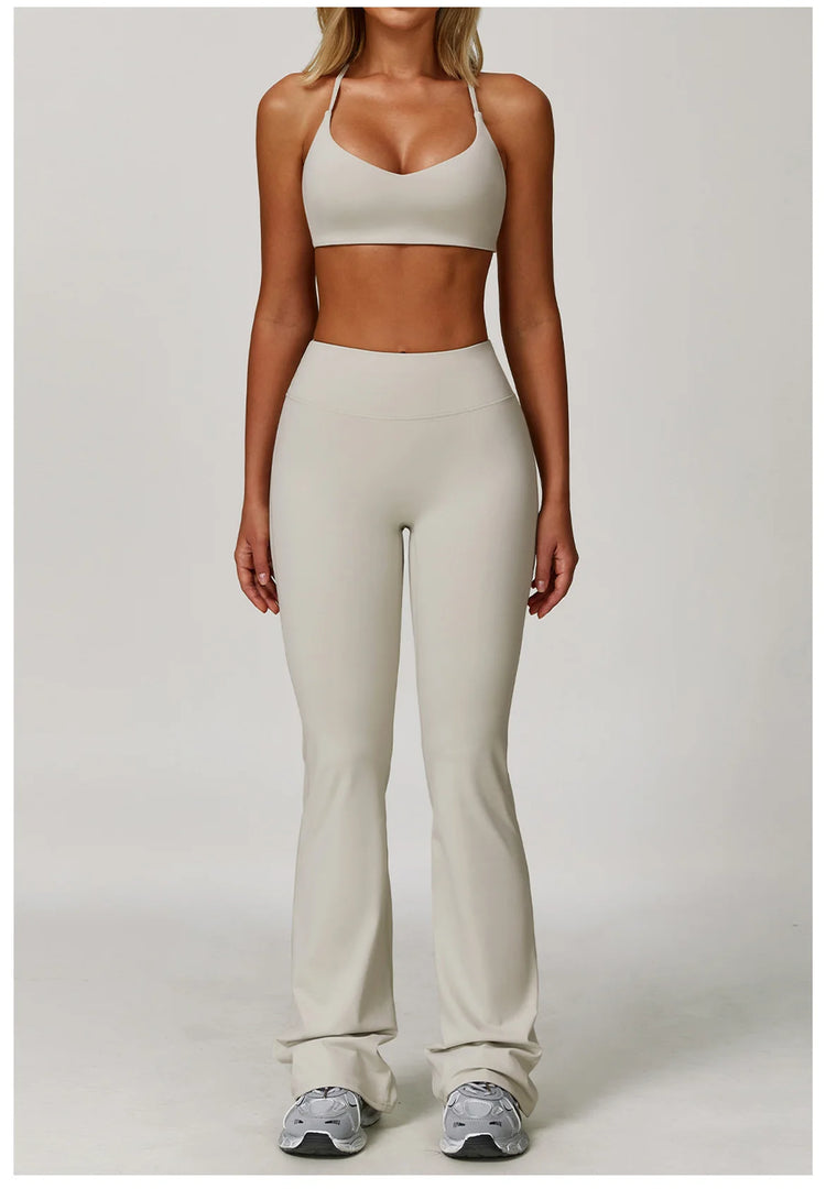 Two Piece Yoga Contour Signature Performance Activewear Set