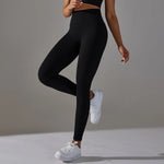 Load image into Gallery viewer, Ribbed Scrunch Contour Seamless High Waist Leggings
