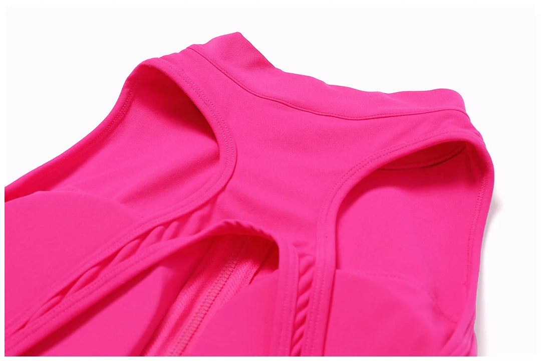 Luxurious Contour Performance Zip Front Yoga Romper