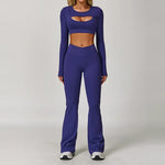 Load image into Gallery viewer, Premium Performance Knit Yoga Set With Contoured Leggings
