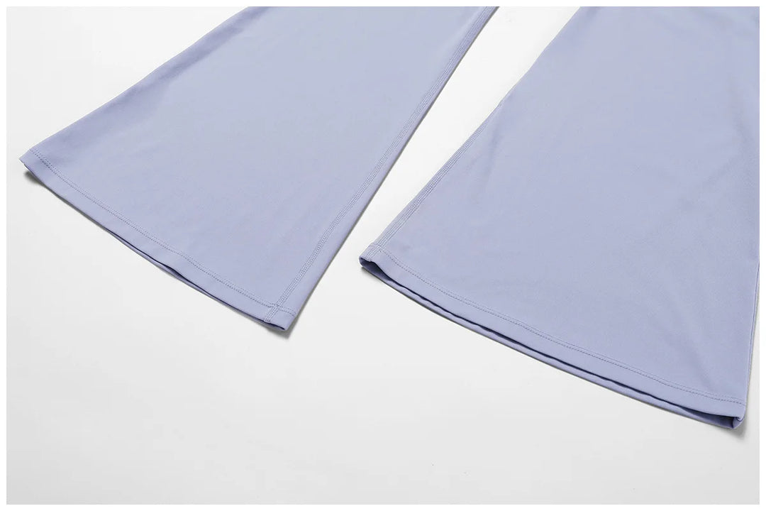 High Waist Flare Leggings for Studio Sophistication