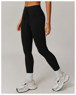Load image into Gallery viewer, Contour High Waist Drawstring Sculpt Leggings Performance
