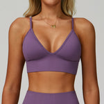 Load image into Gallery viewer, Breathable Shockproof Sports Bra With Adjustable Straps
