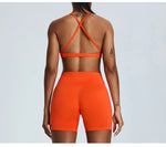 Load image into Gallery viewer, Cross Strap Seamless Yoga Bralette Premium Performance Fit
