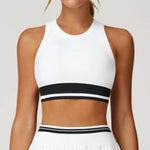 Load image into Gallery viewer, Color Block Contour Shock Proof Performance Sports Bra
