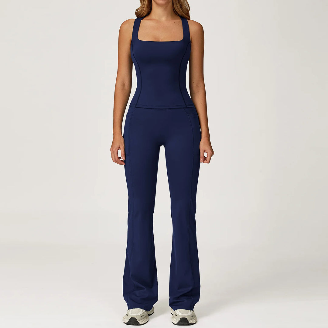 2 Piece Premium Luxe Contoured Tracksuit Nylon Knit