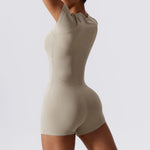 Load image into Gallery viewer, Soft Premium Contoured All In One Yoga Bodysuit Sleeves
