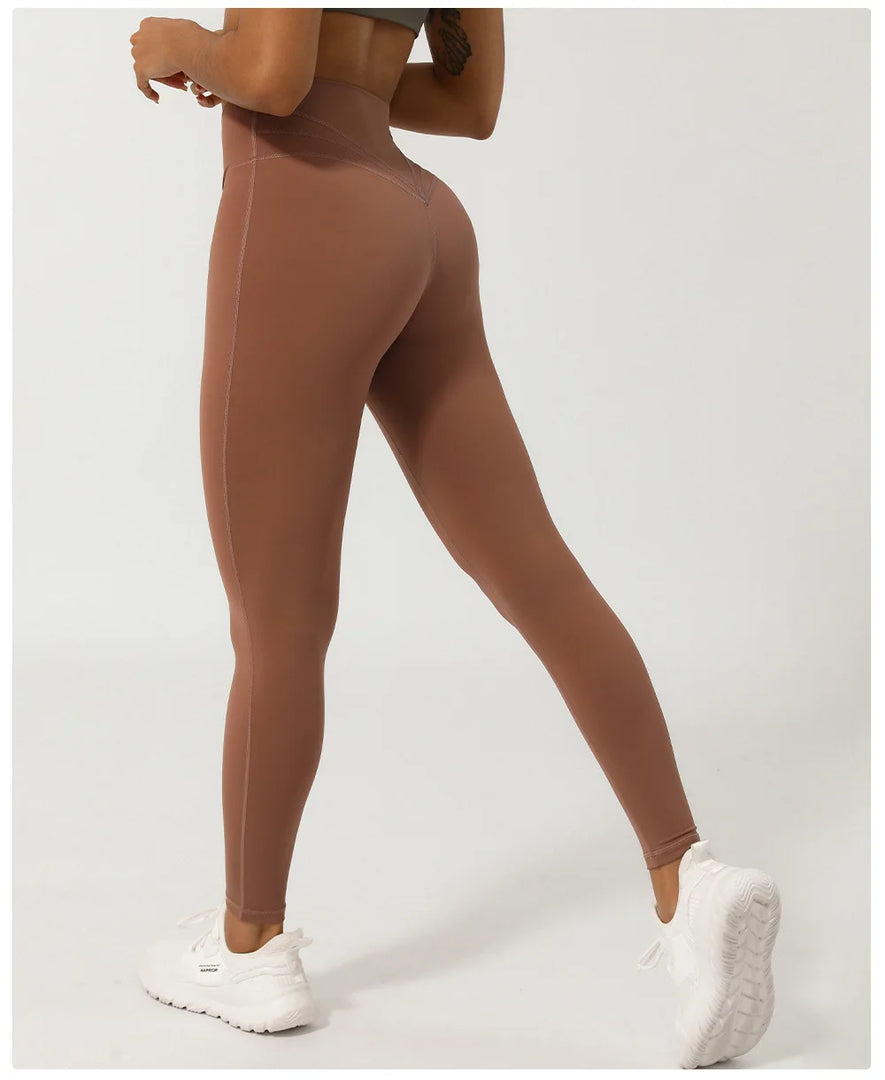 Contoured High Waist Yoga Leggings Premium Supremacy