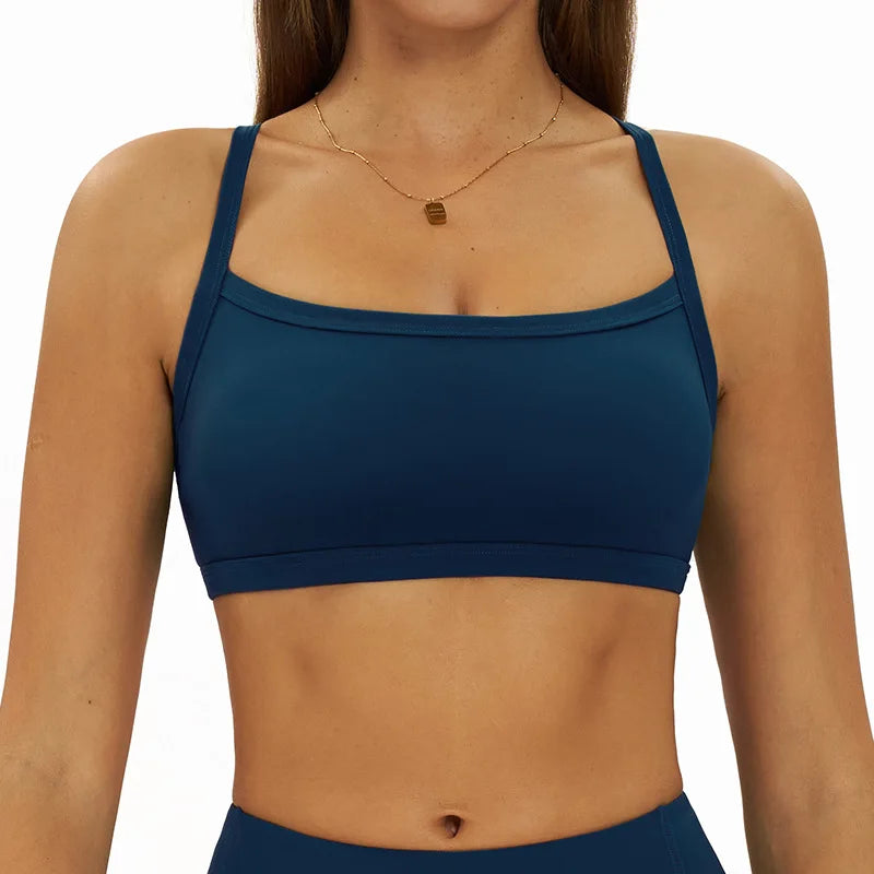 Breathable Seamless Sports Bra For Outdoor Performance