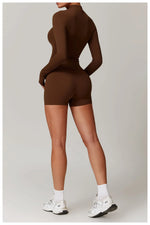 Load image into Gallery viewer, Running High Waist Contoured Scrunching Shorts Nylon
