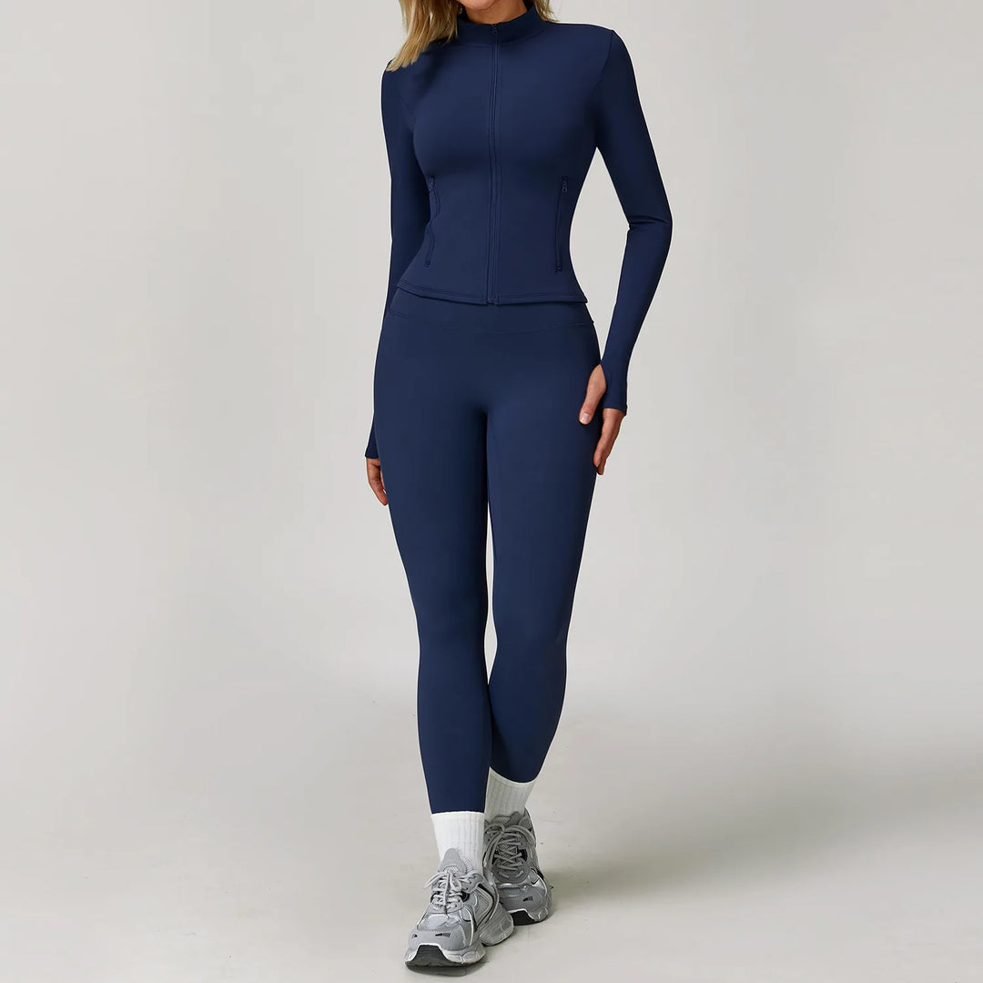 Two Piece Yoga Contour Signature Performance Activewear Set